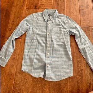 Boys long sleeve striped button down